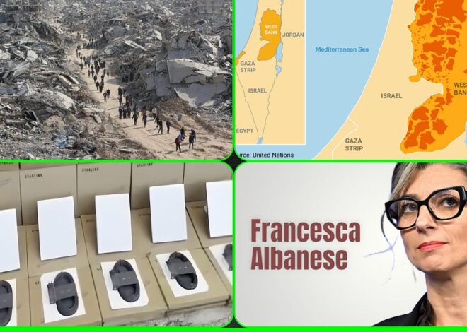 West Bank Land Theft, Gaza Attacks, Starlink Smuggled Into Iran, Francesca Albanese Standing STRONG