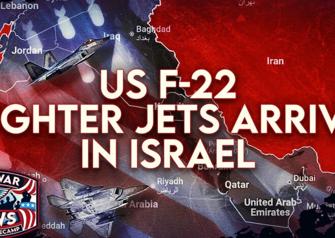 Antiwar News: US F-22 Fighter Jets Arrive in Israel, Yair Lapid Backs Israel's 'Biblical Borders,' and More