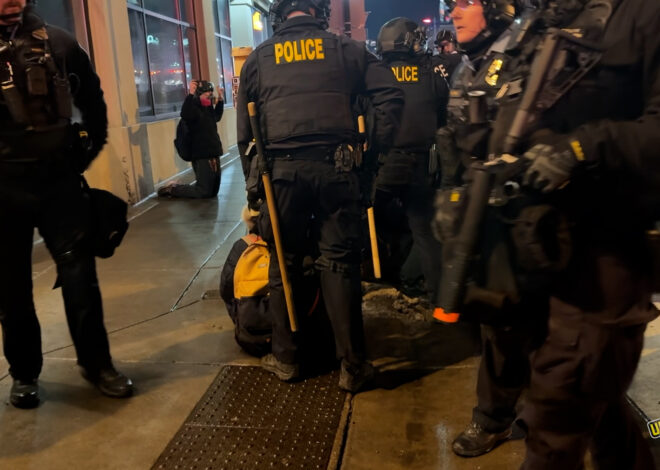 State and Local Police Make Mass Arrest Again at Fourth Graduate Noise Demo