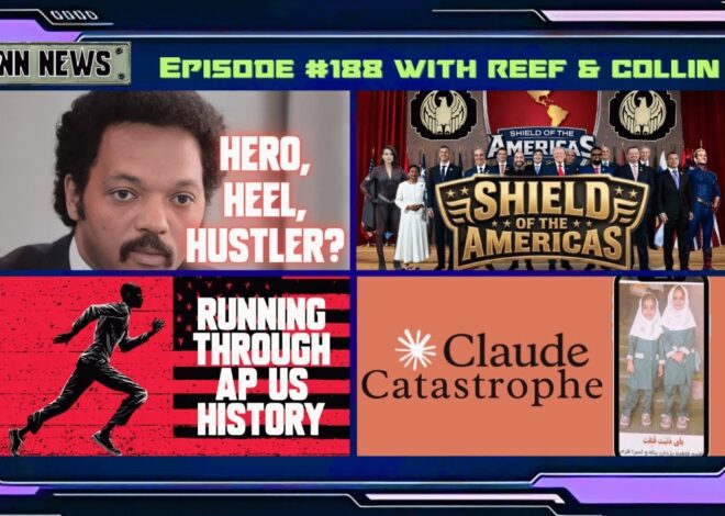 INN News #188 | HERO, HEEL, HUSTLER?, SHIELD OF THE AMERICAS, RUNNING THRU AP US HISTORY, CLAUDE AI