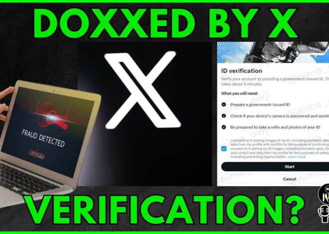 DOXXED By X Verification? | @GetIndieNews