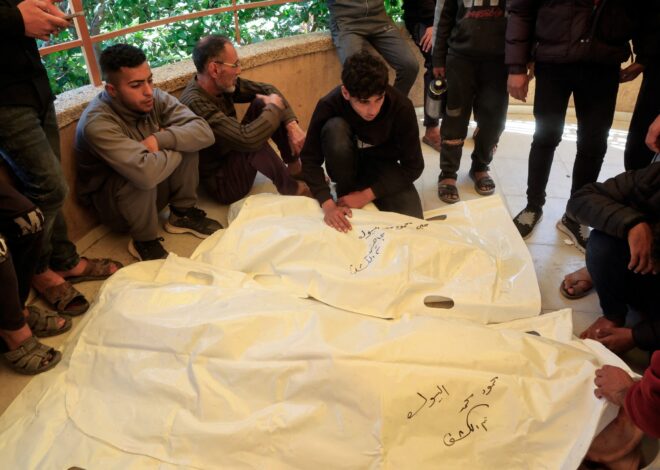 Israeli Strikes on Gaza Kill Six, Including a Father and His Young Boy