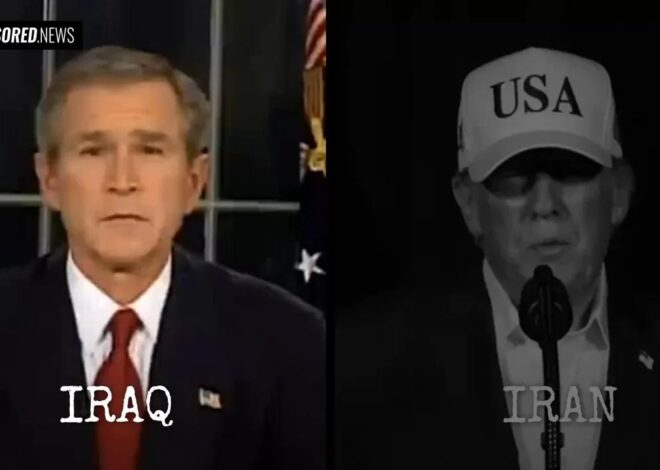 Trump Recycles George W. Bush's Iraq War Script for Iran