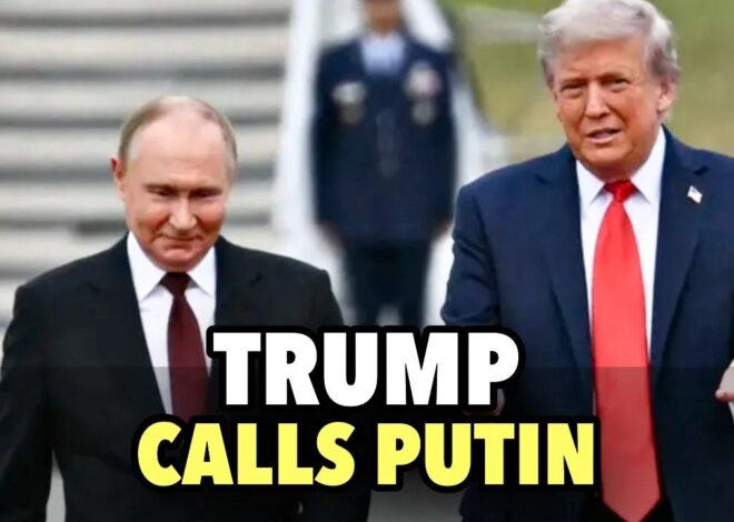 Trump calls Putin, topic IRAN WAR