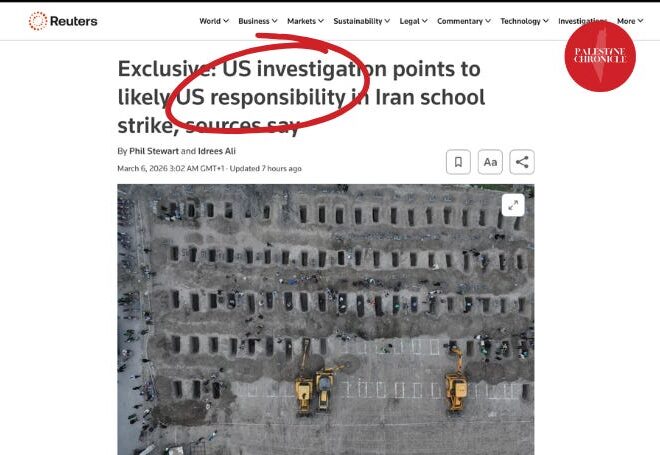 US Investigators Believe American Strike Hit Iranian Girls’ School – Reuters