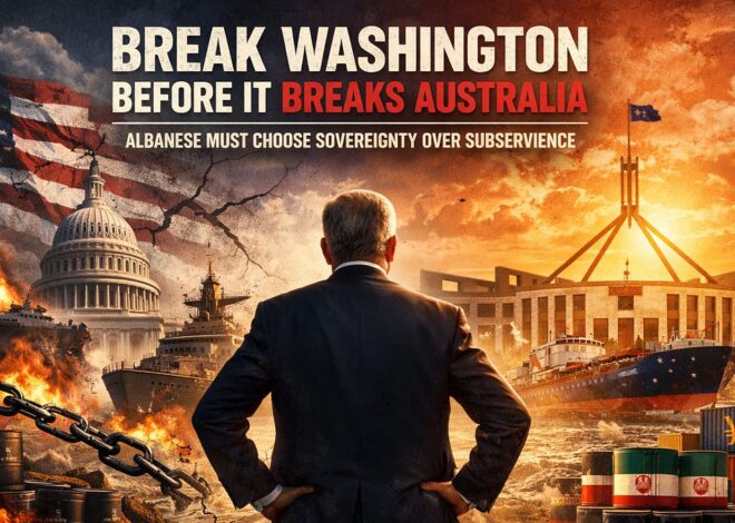 Break Washington Before It Breaks Australia