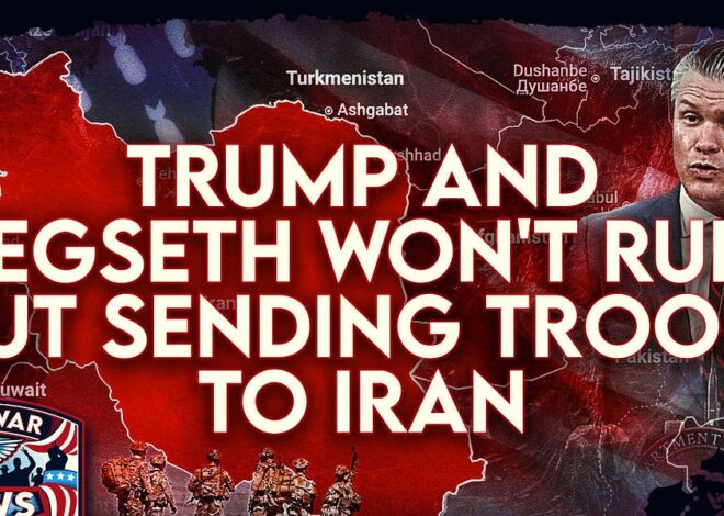 Antiwar News: Trump and Hegseth Won't Rule Out Sending Troops to Iran, US-Israeli Attacks Kill 555, and More