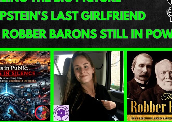 Seeing The Big Picture, Epstein's Last Girlfriend, Robber Barons Still in Power | Lightning Round!