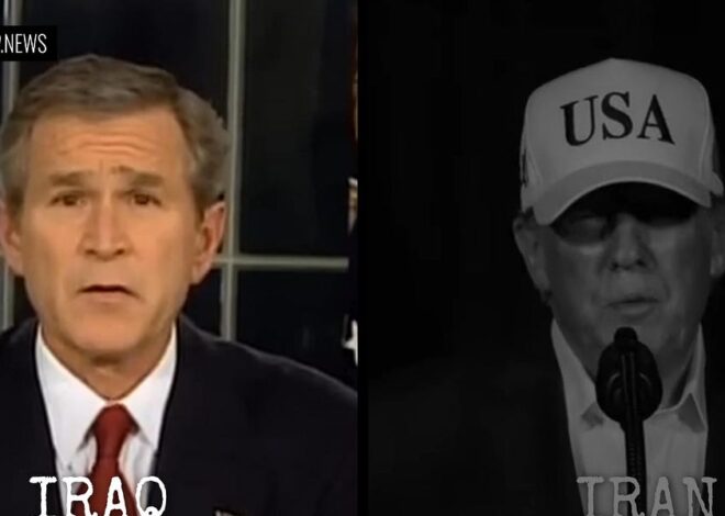 Trump Recycles George W. Bush’s Iraq War Script for Iran