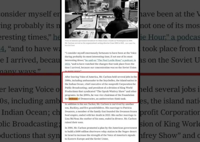 A little More Regarding Joe Kent's "Resignation" … 

Odd neither Kent nor Tucker Carlson talked ab