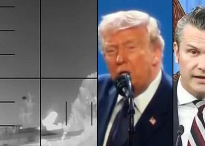 Trump and Hegseth Gloat After Sinking Unarmed Ship