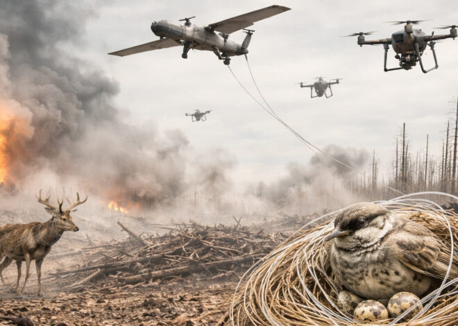 Death From Above: How Drones Are Reshaping Wildlife in Ukraine
