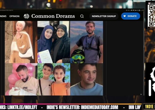 Lebanese Father Buries Parents, 4 Daughters Killed by Israeli Bombing | @IndieNewsNow_