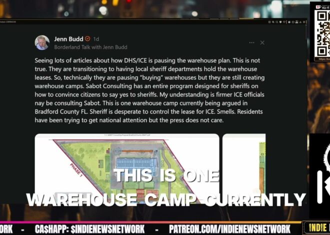 ICE Warehouses NOT Paused – Using Local Sheriff Departments to Counter Resistance | @GetIndieNews