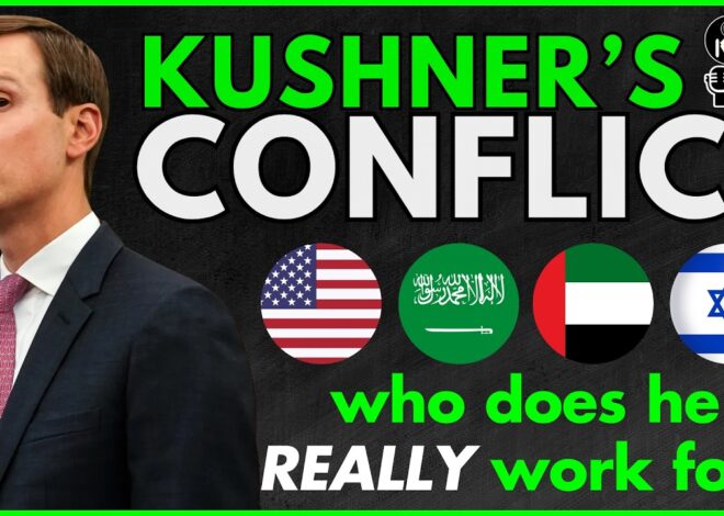 Jared Kushner’s Corruption Runs DEEP and Multiple Ways | @GetIndieNews