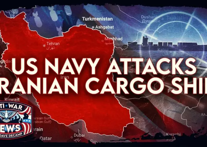 US Navy Attacks Iranian Cargo Ship, Israel Establishes Gaza-Style 'Yellow Line' in Lebanon, and More