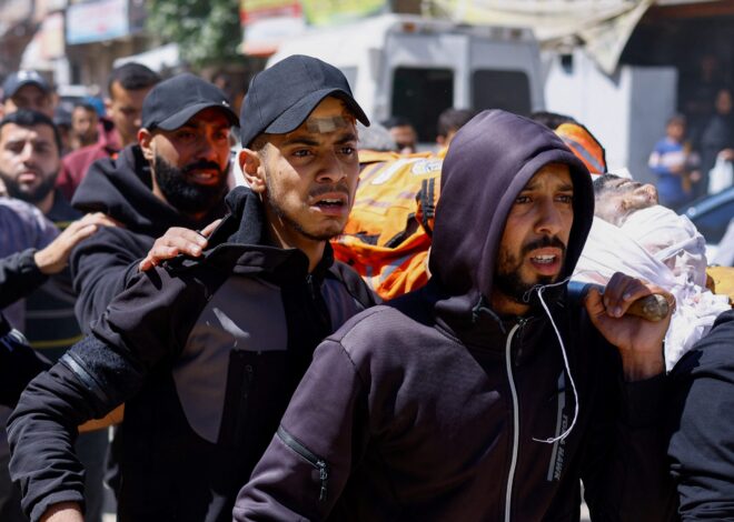 Israeli Strike Hits Vehicle in Central Gaza, Killing Three, Including Two Civil Defense Workers