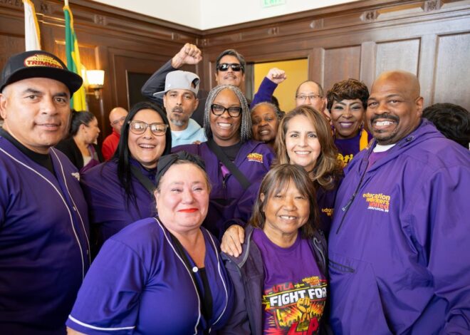 How 30,000 LA School Employees Won a Landmark Contract: Education About LAUSD Budget Manipulation