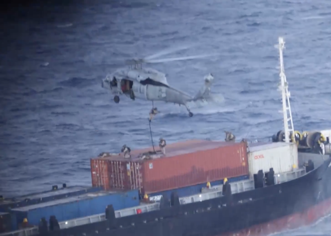 CENTCOM Says US Forces Boarded and Then Released a Commercial Ship in the Arabian Sea