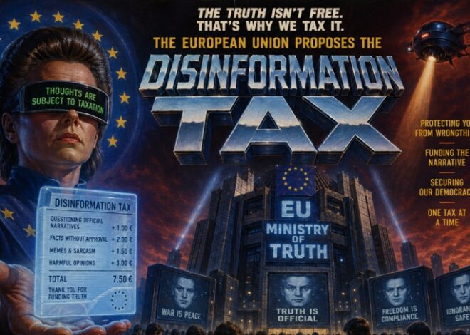 The EU Wants To Put a ‘Tax on Disinformation’: Fractured Reality report