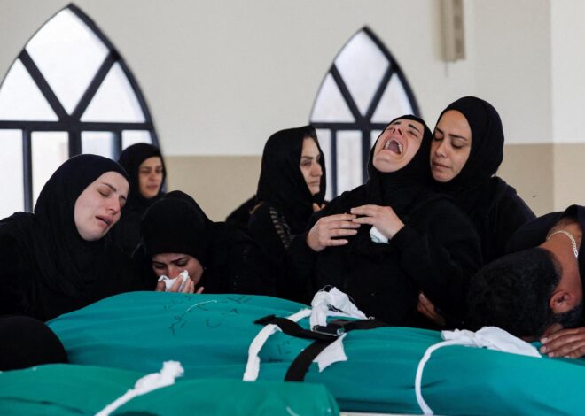 Lebanese Infant Slain in Israeli Strike on Her Father’s Funeral in Tyre