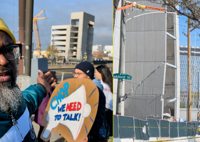 Vigil at Controversial Parking Ramp Site after Fatal Accident Kills Three Workers