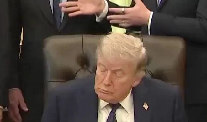 President Trump died yesterday, but don’t worry, he came back like Jesus