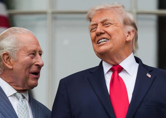 King Charles and President Trump to set up “new Epstein Island” with retirement home for Prince Andrew