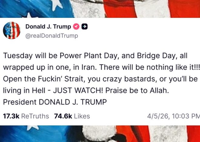 US Troops Need To Start Disobeying Orders In Iran, And Other Notes