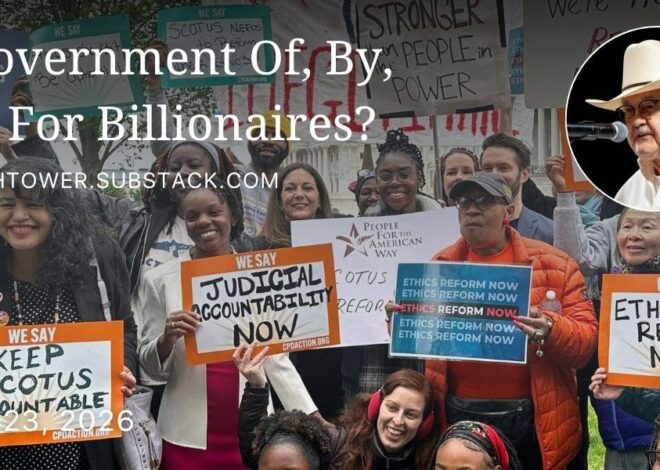 A Government Of, By, and For Billionaires?