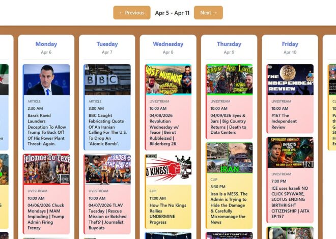 INN This Week 4/5 – 4/11/26 @GetIndieNews @IndLeftNews @AngelJRivera08 @jesse_jett @ReefBreland @ogbonna_Collin @AMWakeup @The_Dissident30 @SlowNewsDayShow @TheIndReview @IndieNewsNow_ @TLAVagabond