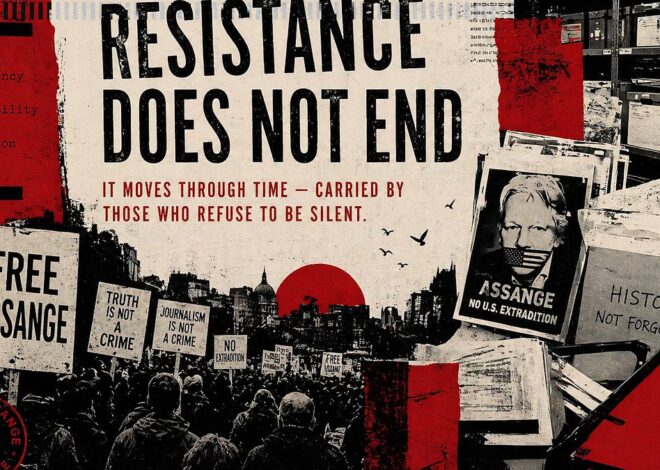 Resistance Does Not End – by Assange Archives
