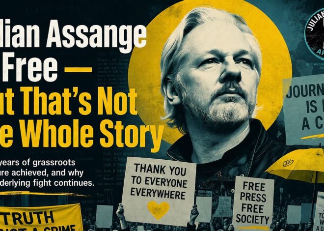 Julian Assange Is Free — But That’s Not the Whole Story!