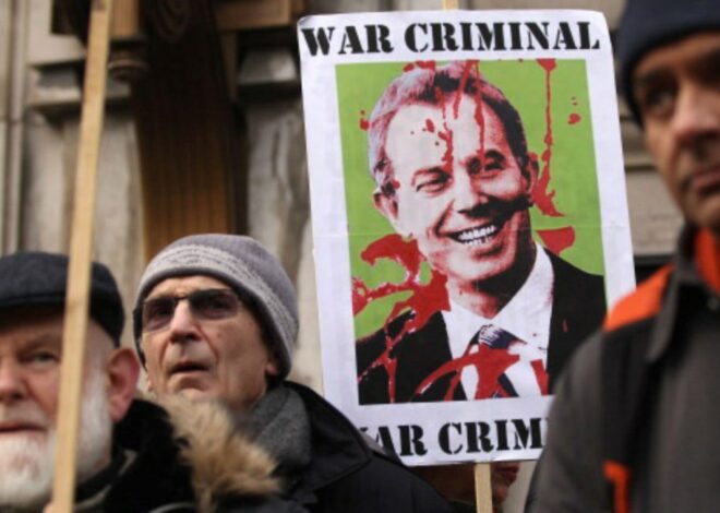 Blair’s latest deceit-riddled column vilifies the UK left to justify genocide