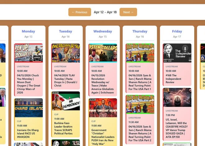 INN This Week 4/12 – 4/18/26 @GetIndieNews @IndLeftNews @AngelJRivera08 @ReefBreland @ogbonna_Collin @AMWakeup @The_Dissident30 @SlowNewsDayShow @TheIndReview @IndieNewsNow_ @TLAVagabond