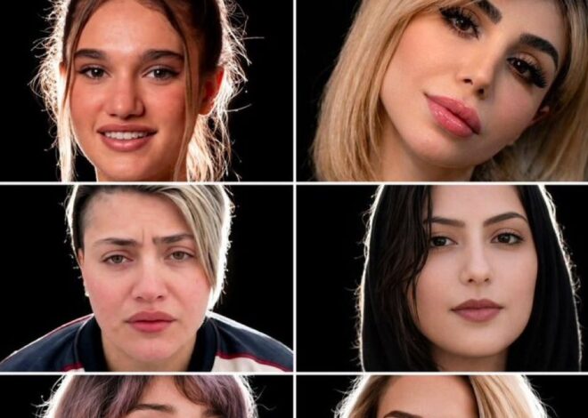 President Trump heroically saves eight AI-generated women from execution in Iran