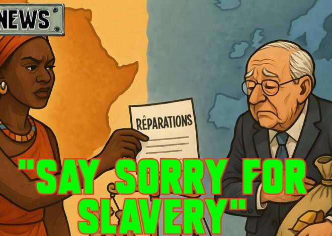 Say sorry for slavery