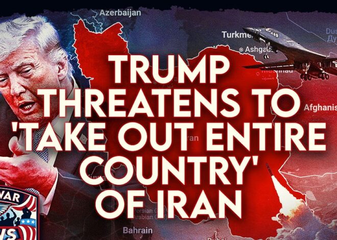 Antiwar News: Trump Threatens To 'Take Out Entire Country' of Iran, Israeli Attacks Pound Gaza, and More