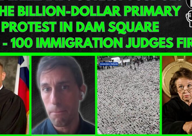Corrupt Judge in Prairieland, Gaza Demonstration in Dam Square, Billion Dollar Primary, Judges FIRED: Lightning Round!