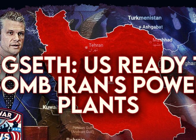 Antiwar News: Hegseth: US Ready To Bomb Iran's Power Plants, Trump Announces Lebanon Ceasefire, and More