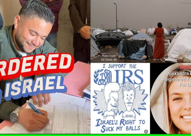 Lebanese In Tents, Aid Workers STILL Being Murdered, Newest Israeli Propagandist