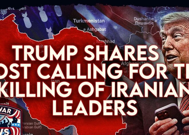 Antiwar News: Trump Shares Post Calling for the Killing of Iranian Leaders, US Continues Yemen Drone War, and More