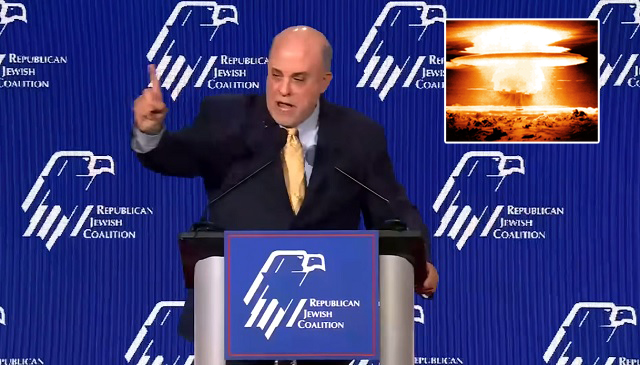Mark Levin and Jonathan Pollard Push for Nuking Iran