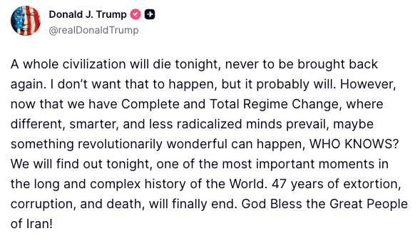 In the War on Iran, Every Word Is a War Crime