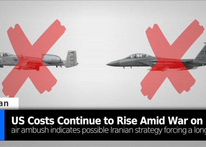 US Loses F-15 & A-10 Warplanes as Costs Rise Amid War on Iran