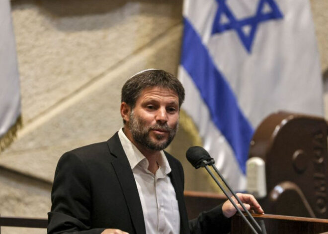 Israel’s Smotrich orders the uprooting of 3,000 Palestinian trees