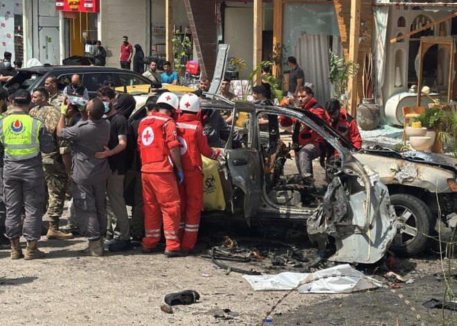 Israel Attacks Lebanon’s Main Coastal Highway, Killing 12 Including Two Children