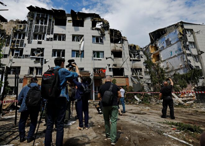 Russia Launches Massive Drone and Missile Barrage on Kyiv After Ukrainian Strike Kills 21 at Luhansk College