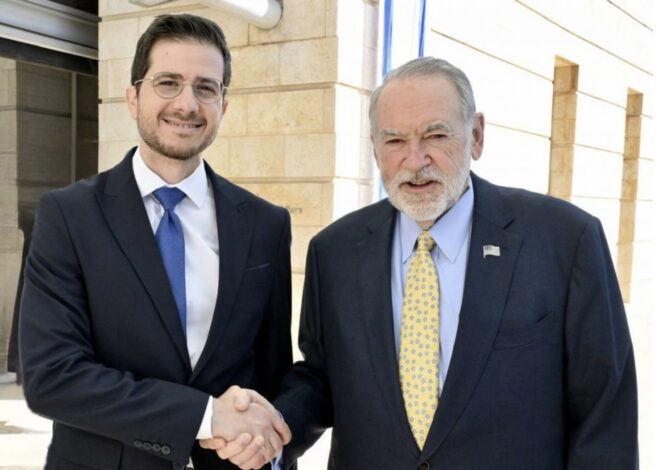 New Israeli Envoy To Christians Advised on Prior Ethnic Cleansing