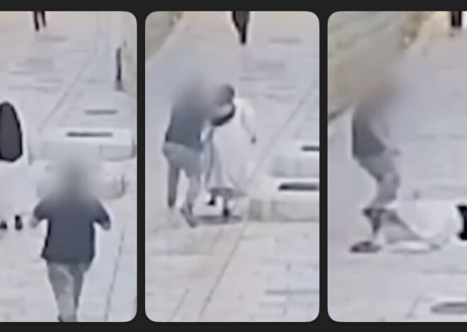 People are afraid to walk in Jerusalem with Christian symbols.